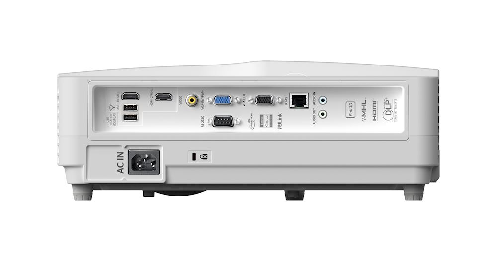 Optoma EH340UST - Full-HD - 4000 Ansi - Ultra-Kurzdistanz - DLP-Projektor - Weiss