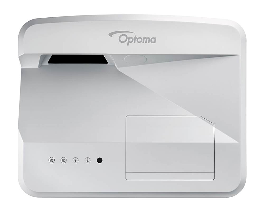 Optoma EH320USTi - Full-HD - 4000 Ansi - Ultra-Kurzdistanz - Interaktiv - DLP-Projektor - Weiss