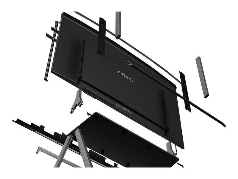 Neat Board Floorstand - Trolley for 65 inch Neat Board for Zoom and MS Teams