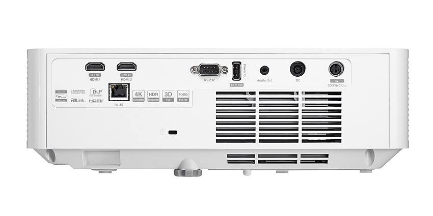 Optoma ZH430UST - Full-HD - 4000 Lumen - Ultra-short throw - DLP laser projector - White