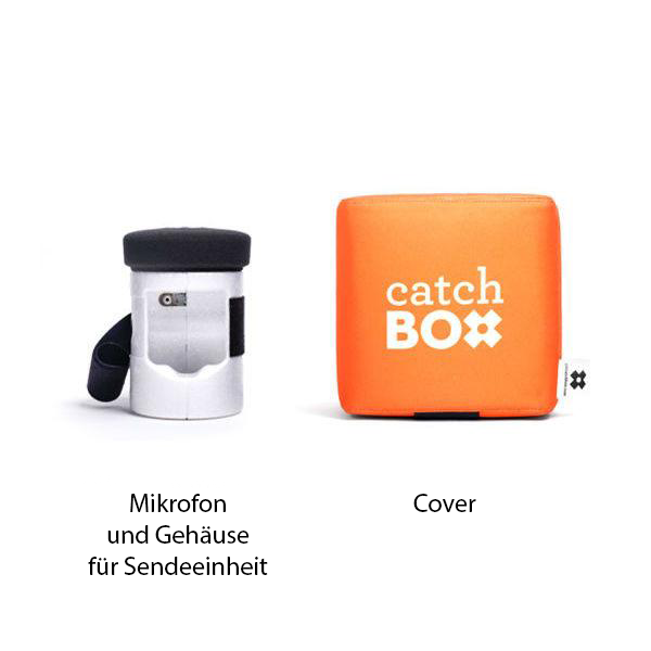 Catchbox Mod Wurfmikrofon - Dunkelgrau - mit Sennheiser ew 100 G4 Wireless - Komplettset