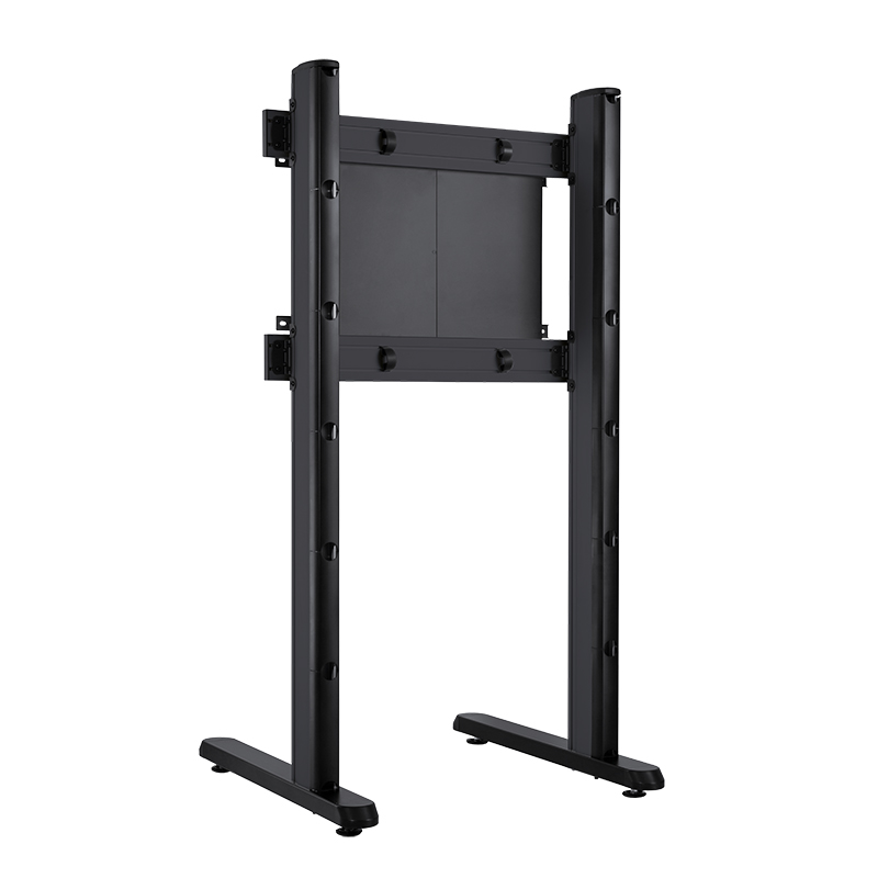 Hagor HP Counterbalanced Floorstand - höhenverstellbares Standsystem - Tafelprinzip - 46-70 Zoll - 40-60 kg - VESA 800x400mm - Schwarz