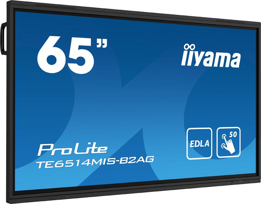 iiyama PROLITE TE6514MIS-B2AG - 65 Zoll - 435 cd/m² - 4K - Ultra-HD - 3840X2160 Pixel - 24/7 - 50 Punkt - Touch Display