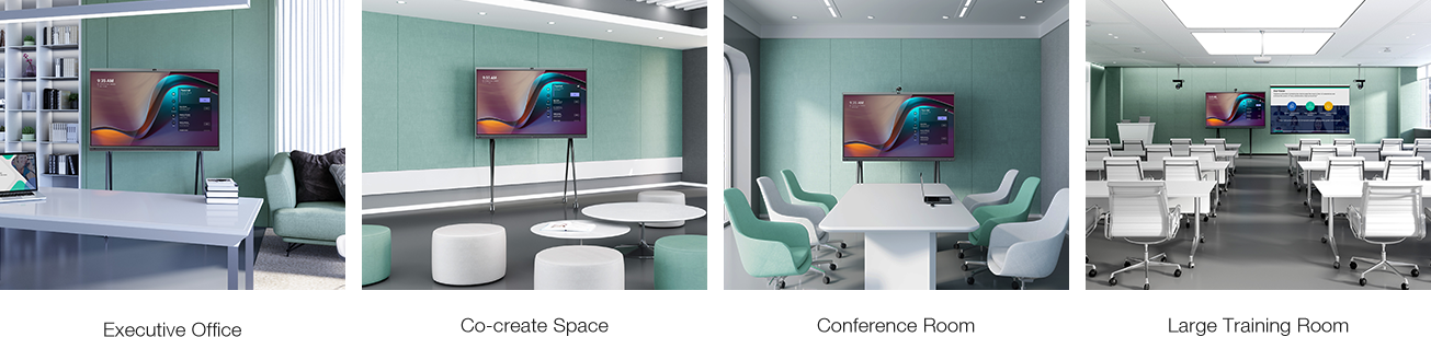 Yealink MB86-A001 - Meetingboard - 86 Zoll - Ultra-HD - 3840x2160 Pixel - 20 Punkt - Collaboration Display