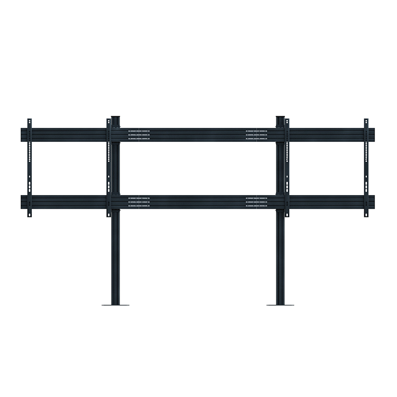Hagor CPS Floor-Wall/bolt down - Floor wall mount - 2 x 75-86 inch - Side-by-Side 140 kg - VESA 900x800mm - Black