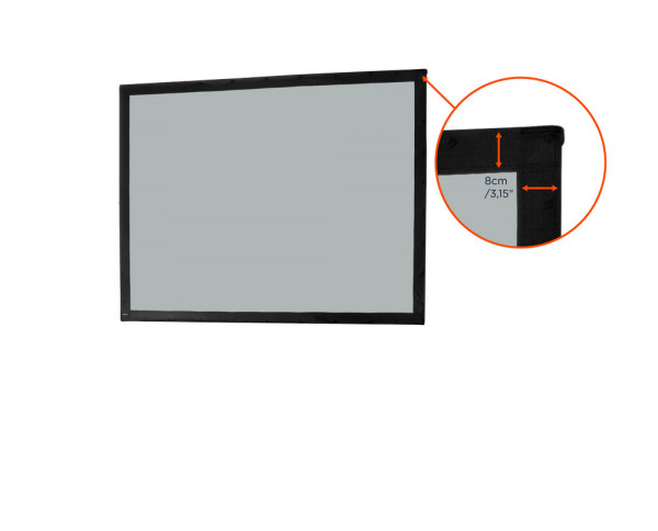 celexon screen fabric for Mobil Expert - 4:3 - BM 203 x 152 - rear projection