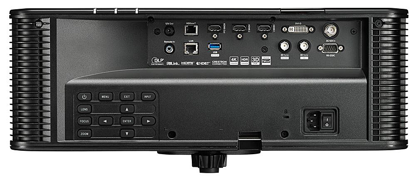 Optoma ZU1300 - WUXGA - 12000 Ansi - Laser - DLP-Projektor - für Wechselobjektiv - Schwarz