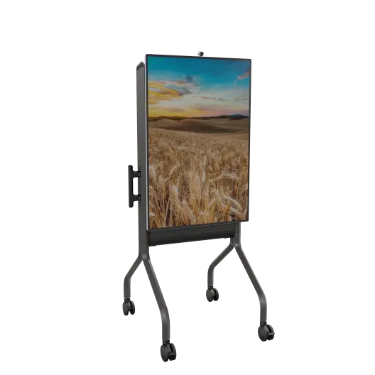 Chief LSCUB Voyager - Height adjustable mobile trolley - 50-75 inch - up to 79 kg - VESA 600x400mm - Black