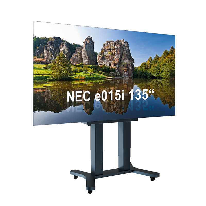 Hagor LED-SMH NEC e015i 135 inch - mobile height-adjustable lift system - suitable for NEC e015i 135 inch - black