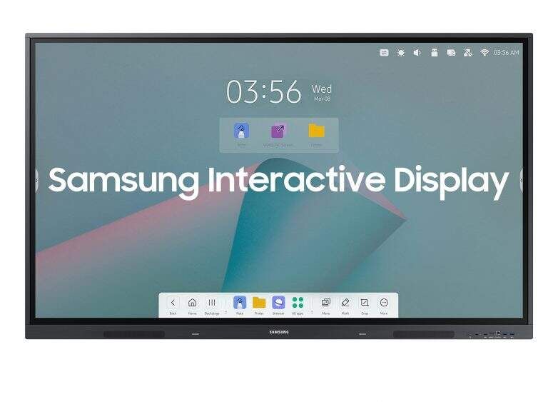 Samsung WA75C Flip - 75 Zoll - 390 cd/m² - Ultra-HD - 3840x2160 Pixel - WiFi - 16/7 - Android 11 - Touch Display