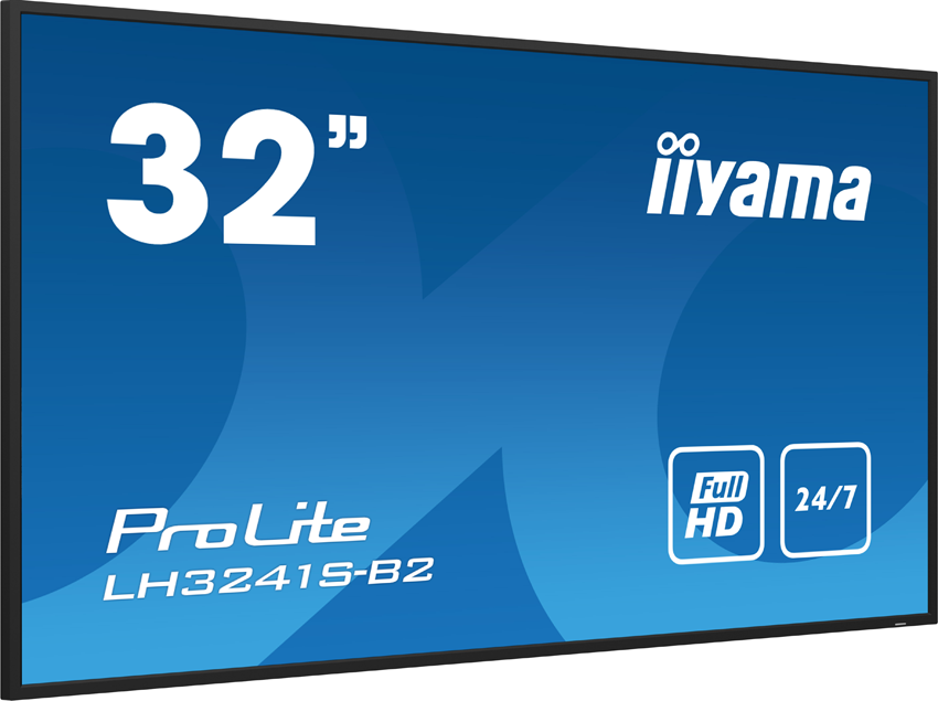 iiyama ProLite LH3241S-B2 - 32 Zoll - 350 cd/m² - Full-HD - 1920x1080 Pixel - 24/7 - Display 