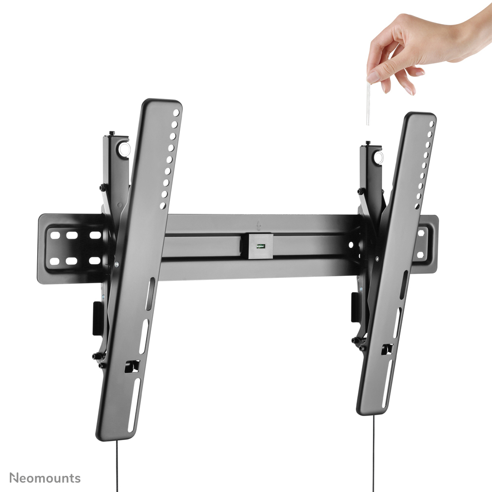 Neomounts LED-W650BLACK - neigbare Wandhalterung - 37-75 Zoll - VESA 600x400mm - bis 35 kg - Schwarz