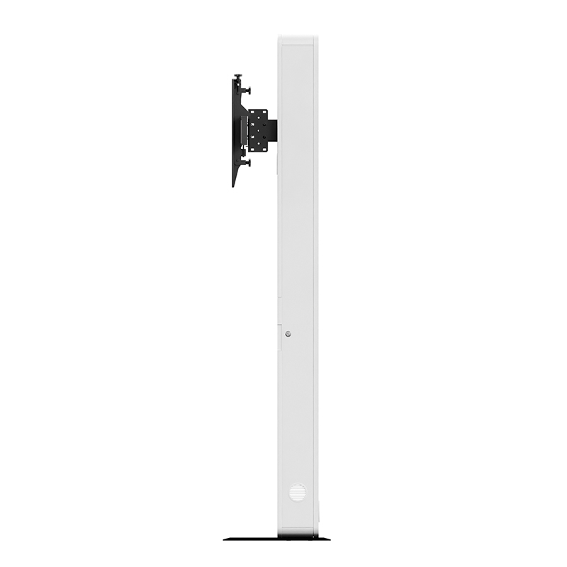 Hagor CON-Line Big FS Lift Dual 65 - 75 - elektrisch-höhenverstellbarer Standfuß - 2x 65-75 Zoll - Side-by-Side 50kg - VESA 800x600mm - Weiß