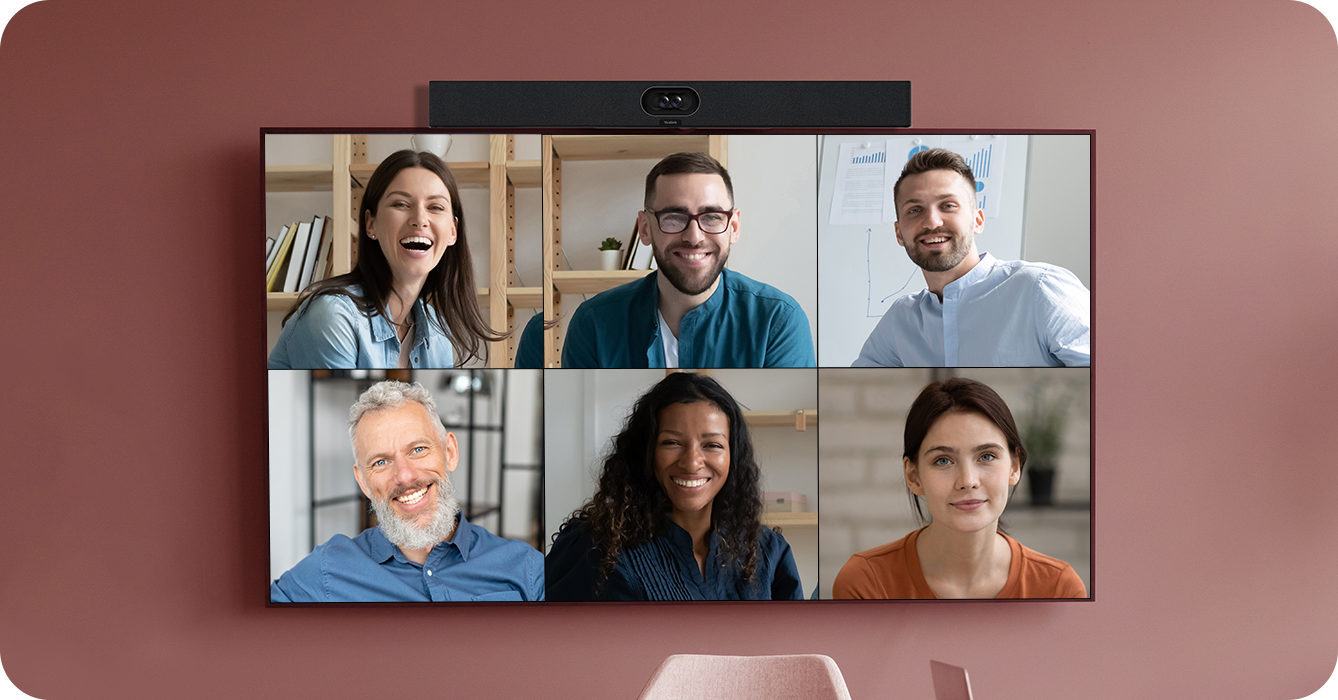 Yealink SmartVision 40 - Videsoundbar - 4K - für kleine und mittelgroße Räume - Microsoft Teams und Zoom zertifiziert