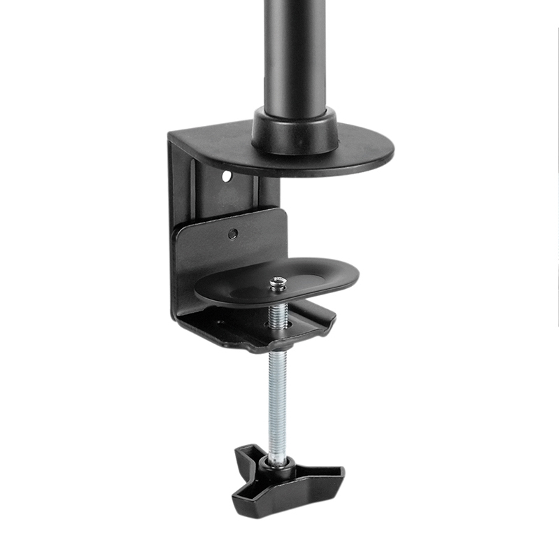 Hagor HA Tablemount KB Triple - manual table mount - 15-27 inch - 3x8 kg - VESA 100x100mm - black