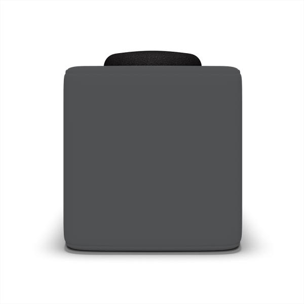 Catchbox Plus Bundle - 1 Cube Wurfmikrofon Grau - 1 Clip drahtloses Ansteckmikrofon Grau - mit Wireless Charger