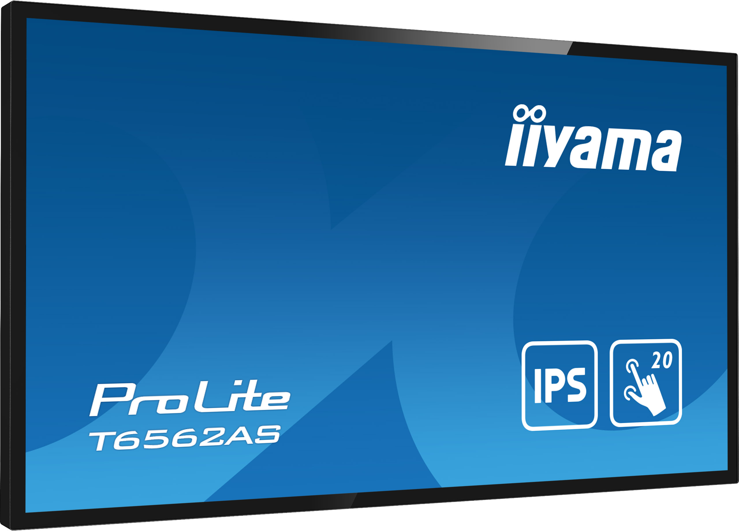 iiyama ProLite T6562AS-B1 - 65 Zoll - 500 cd/m² - 4K - Ultra-HD - 3840x2160 Pixel - 20 Punkt - Multi Touch Display - Schwarz