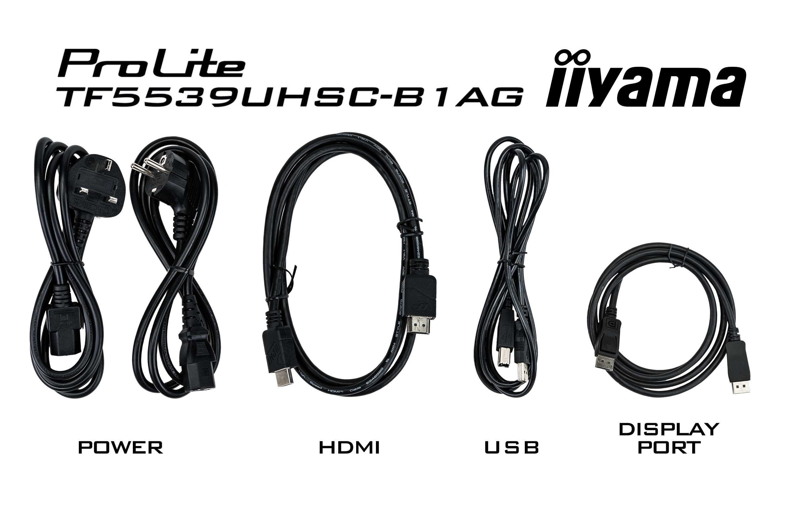 iiyama ProLite TF5539UHSC-B1AG - 55 Zoll - 500 cd/m² - Ultra-HD - 3840x2160 Pixel - 24/7 - 15 Punkt - Touch Display
