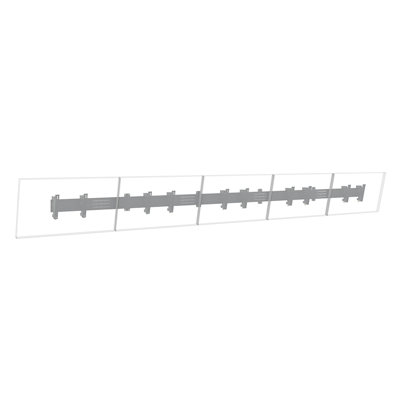 Hagor CPS MENUBOARD W5L - Wandhalterung - 5 x 32-43 Zoll - VESA 200x200mm - bis 250kg - Schwarz