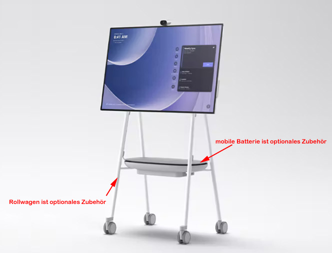 Microsoft Surface Hub 3 - 50 Zoll Display mit Surface Hub Smart Camera für grenzenlose Zusammenarbeit