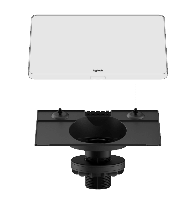 Logitech Tap Articulating Mount - swivel - with cable management