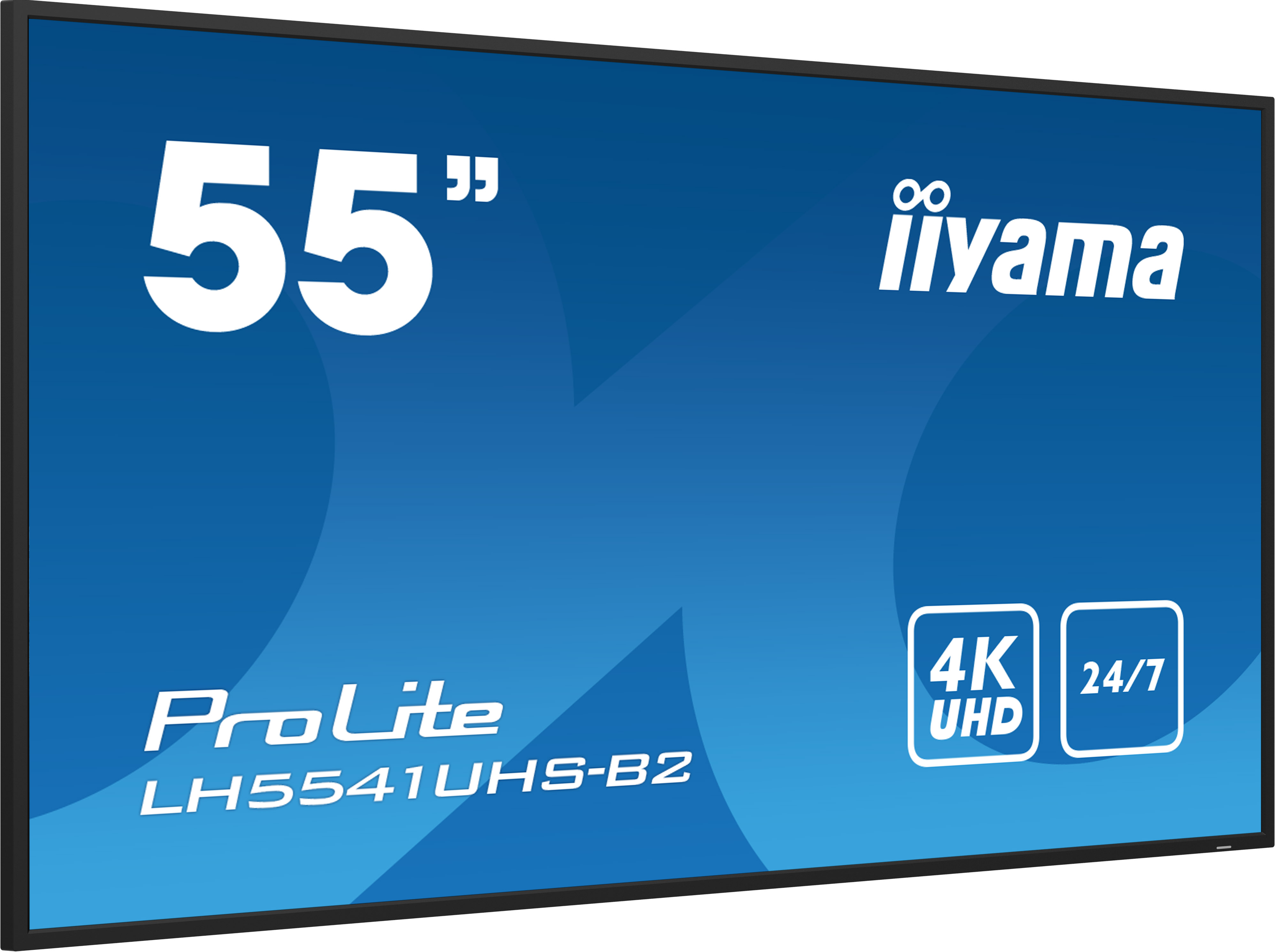 iiyama ProLite LH5541UHS-B2 - 55 Zoll - 500 cd/m² - 4K - Ultra-HD - 3840x2160 Pixel - 24/7 - Display