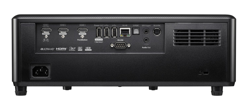 Optoma UHZ55 - 4K - Ultra-HD - 3000 Ansi - Laser - DLP Projector - Black