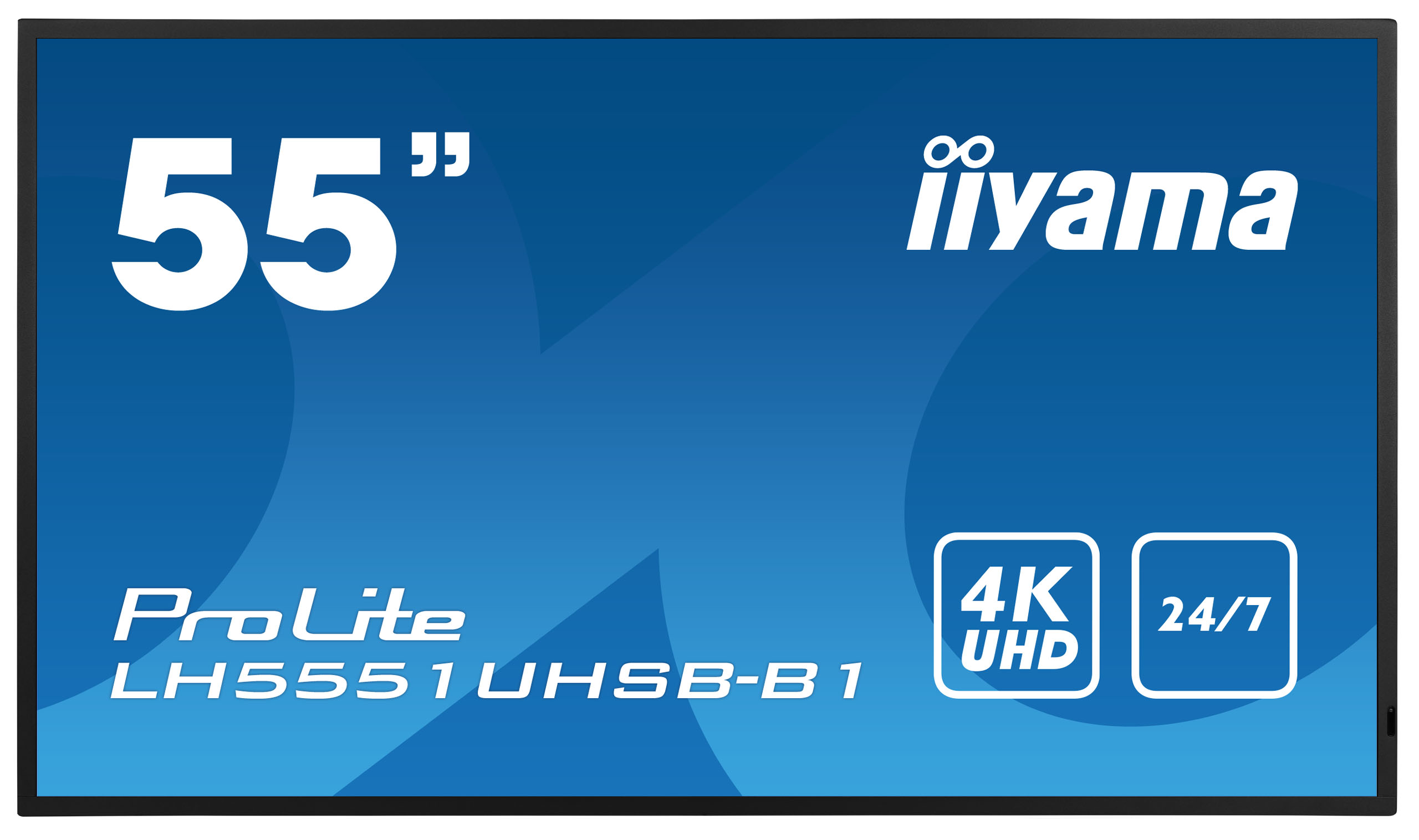iiyama ProLite LH5551UHSB-B1 - 55 Zoll - 800 cd/m² - Ultra-HD - 3840x2160 Pixel - 24/7 - Intel® SDM-L - Display