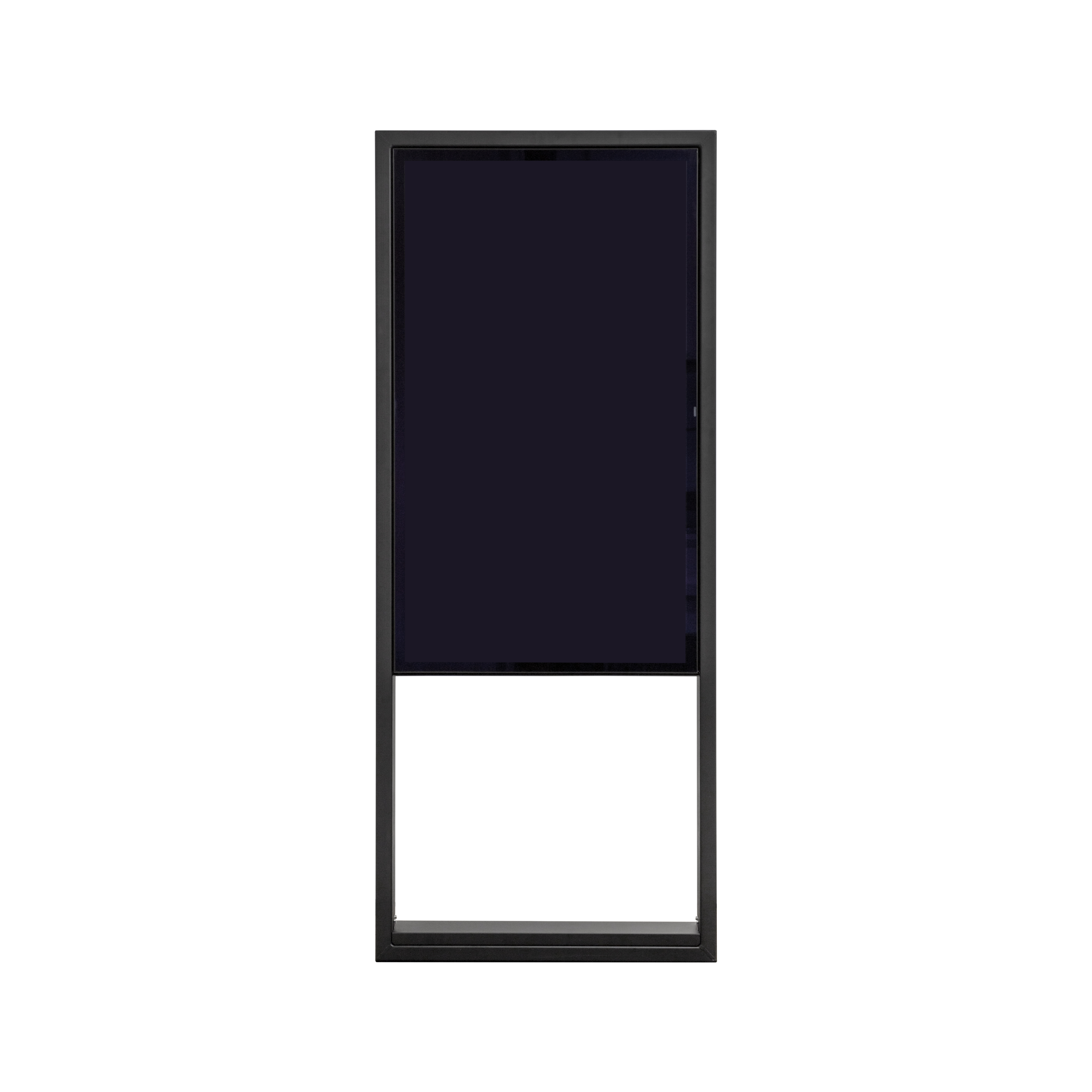 Digitale Outdoor Stele Design DIOTOTEMD55ESF - 55 Zoll - mit Samsung OH55A-S Display - 3500 cd/m² - Full-HD - 1920x1080 Pixel - 24/7 