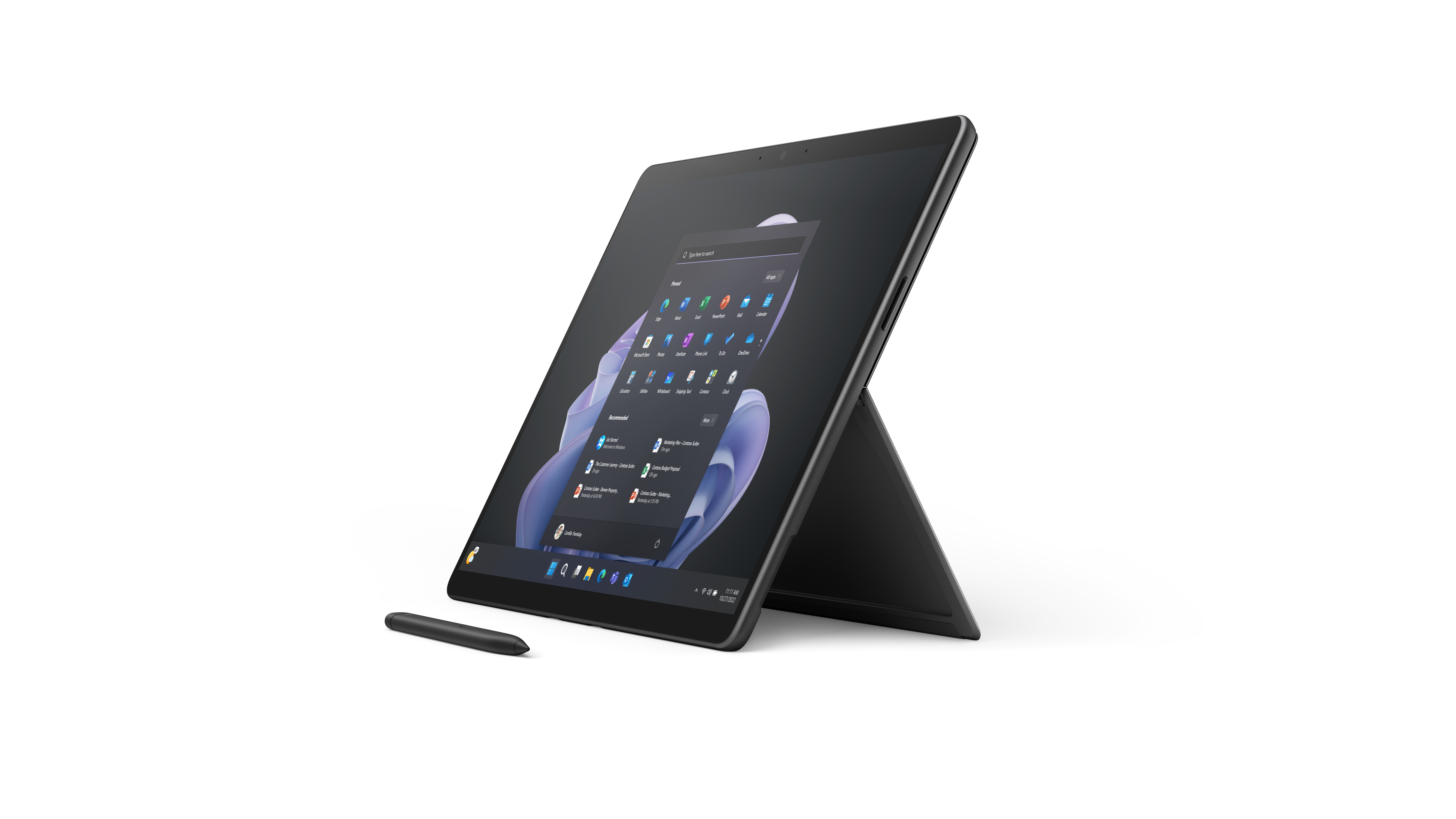 Microsoft Surface Pro 9 for Business - Tablet - Intel Core i7 1265U / 1.8 GHz - Evo - Win 11 Pro - Intel Iris Xe graphics - 16 GB RAM - 256 GB SSD - 33 cm (13") - Graphite
