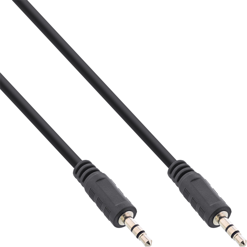 InLine jack cable 99932G - 3.5mm jack - male / male - stereo - 2m - black