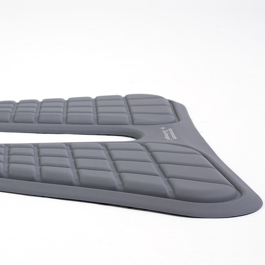 Humanscale Monarch-G - Fußmatte für ergonomischen Arbeitsplatz - Grau 