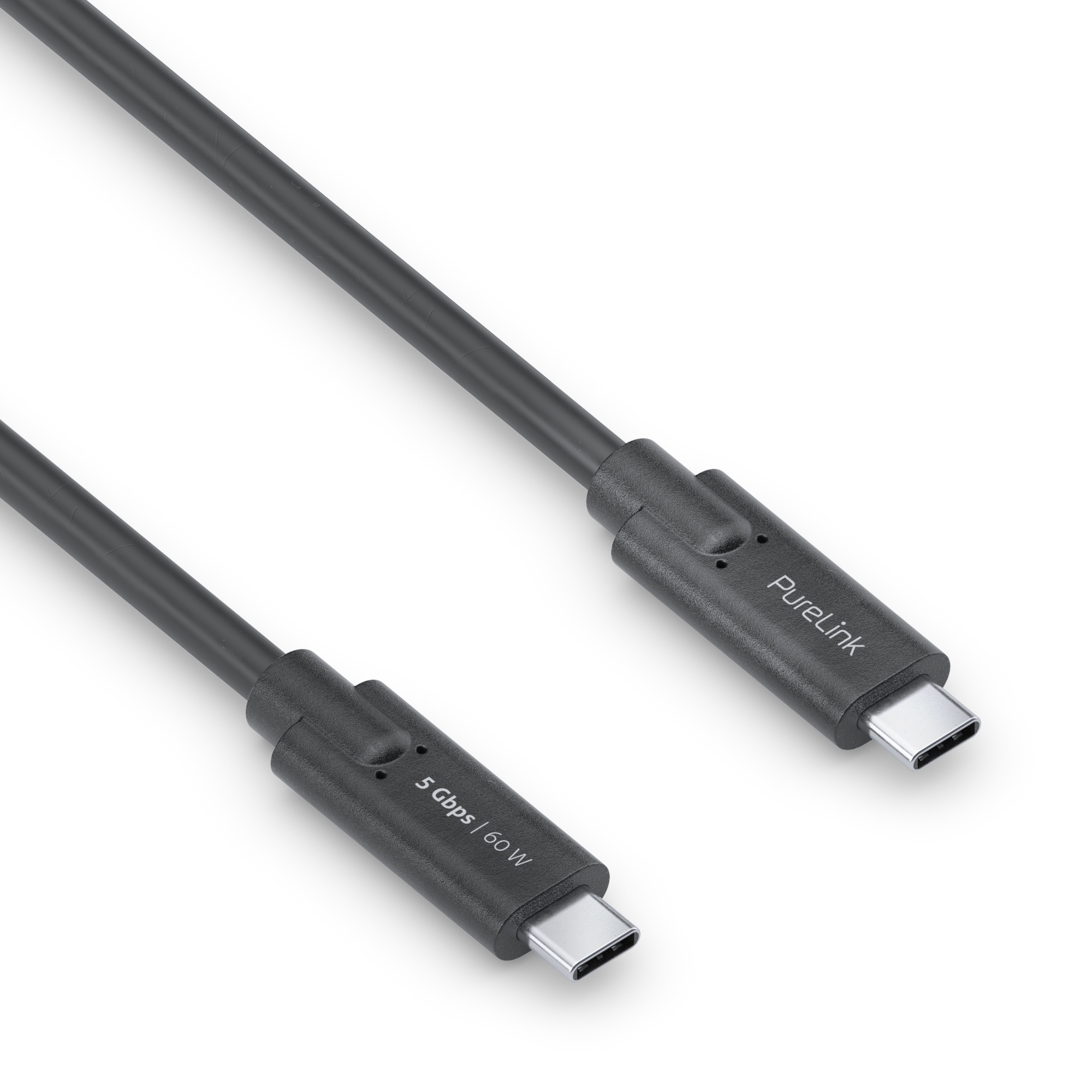 PureLink IS2501-010 - Premium USB 3.2 (Gen 1) USB-C Kabel - 1,00m - Schwarz