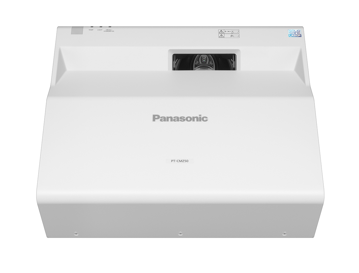 Panasonic PT-CMZ50 - WUXGA - 5200 Ansi - Ultrakurzdistanz - Laser - LCD-Projektor - Weiß