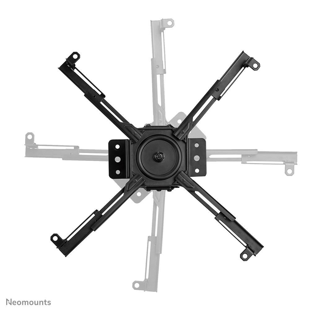 Neomounts CL25-550BL1 - verstellbare Deckenhalterung für Projektor - bis 35 kg - Schwarz