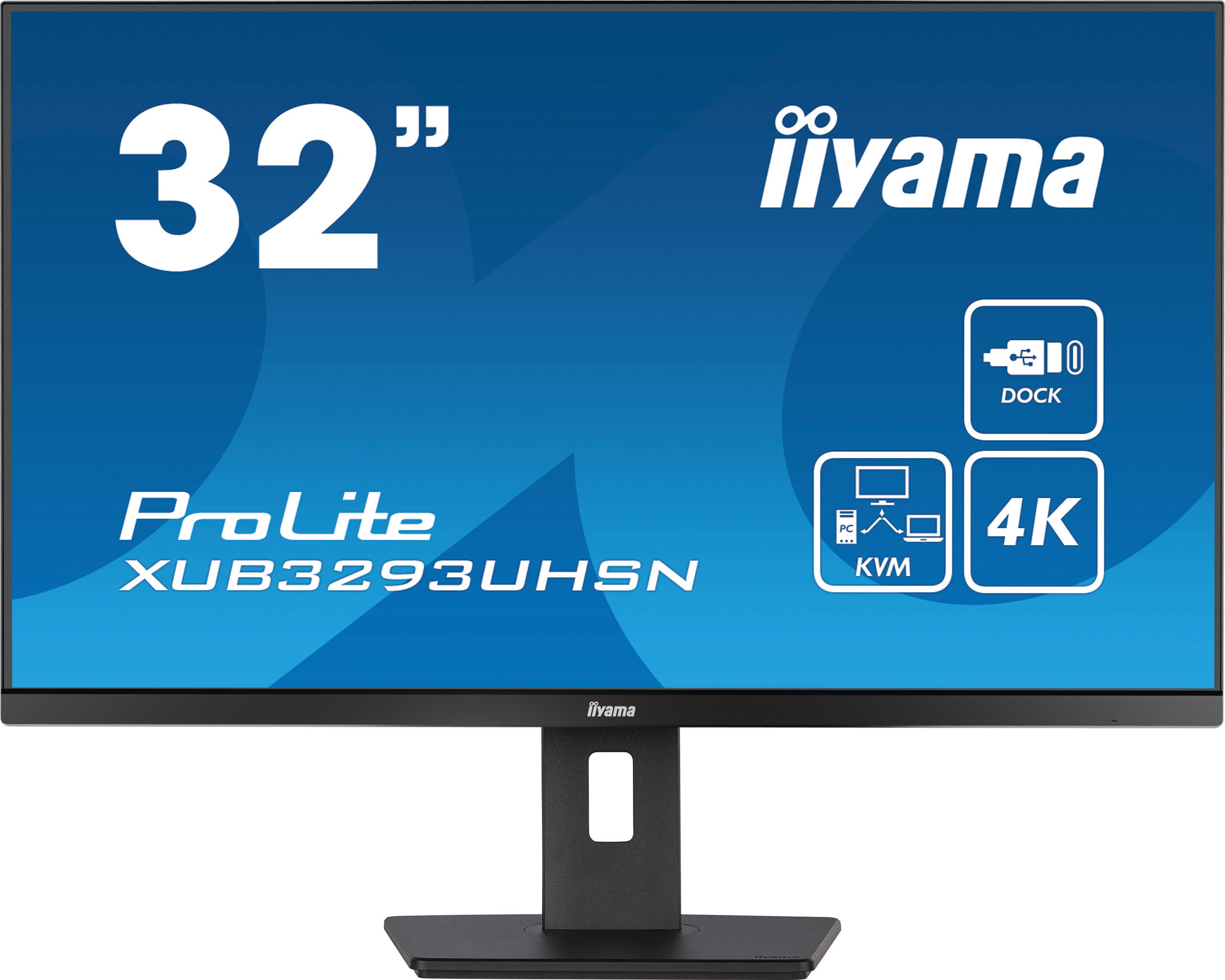 iiyama ProLite XUB3293UHSN-B5 - 32 Zoll - 350 cd/m² - Ultra-HD - 3840x2160 Pixel - Monitor