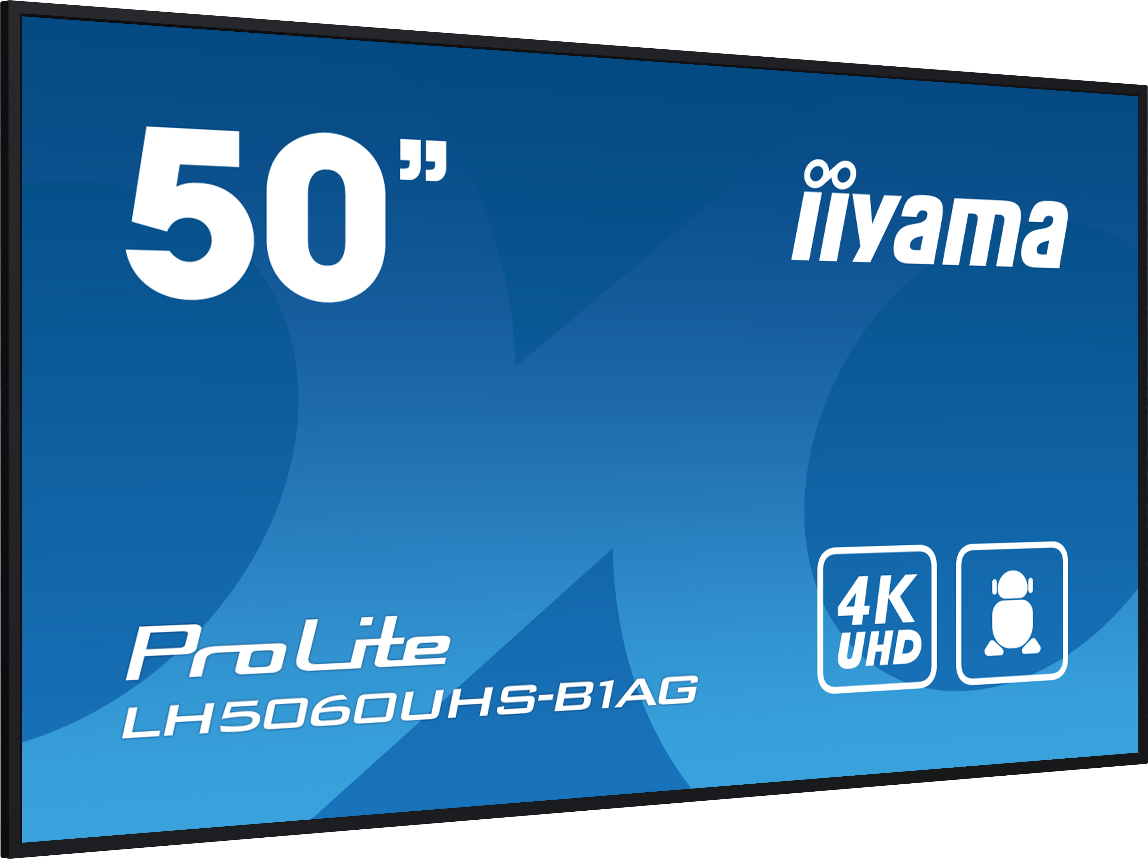 iiyama ProLite LH5060UHS-B1AG - 50 inch - 500 cd/m² - 4K - UHD - 3840 x 2160 pixels - 24/7 - Android - Display