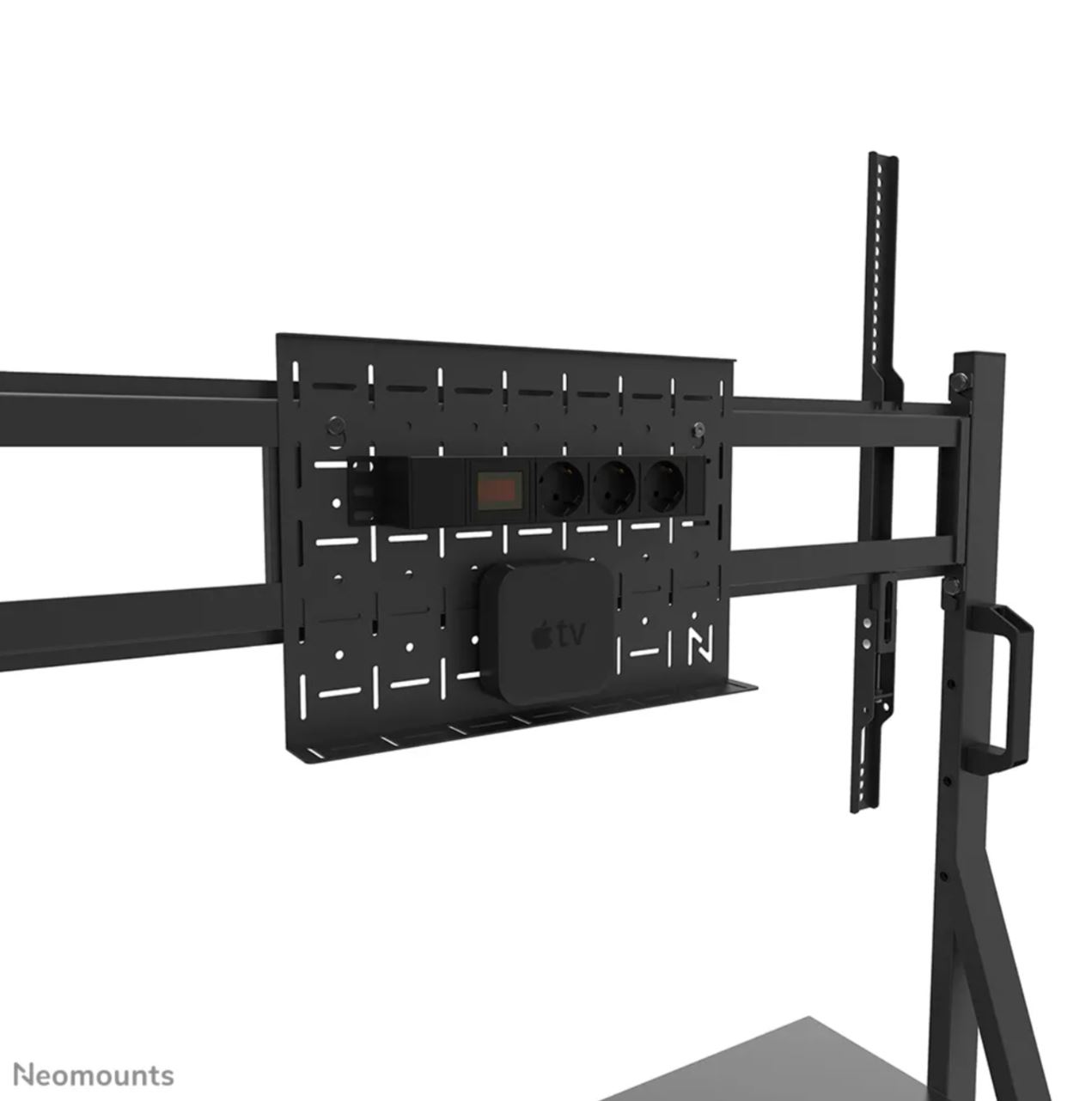 Neomounts by Newstar FL50-525BL1 - Rollwagen - 55-86 Zoll - VESA 900x600mm - bis 76kg - Schwarz