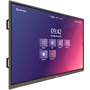Kindermann TD-2086-S - 86 inch - 400 cd/m² - Ultra-HD - 3840x2160 pixel - 18/7 - 40-point multi-touch display