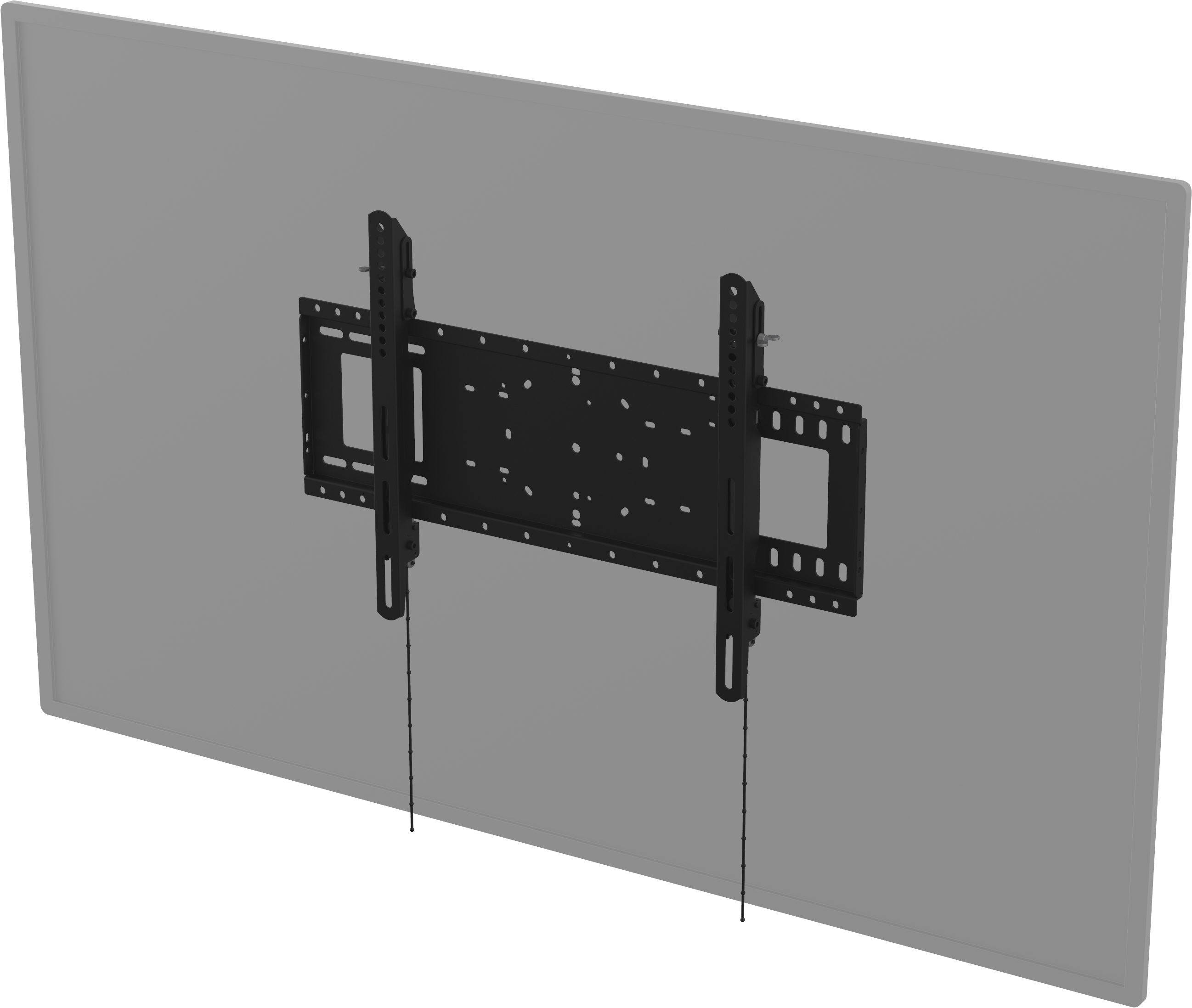 Vision VFM-W6X4T - tiltable wall mount - 37-75 inch - VESA 600x400mm - up to 100kg - black