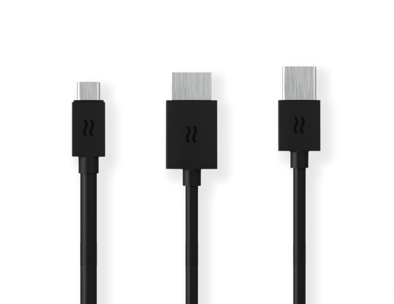 Airtame 2 Aircord All-in-One Kabel - HDMI, USB und USB-C