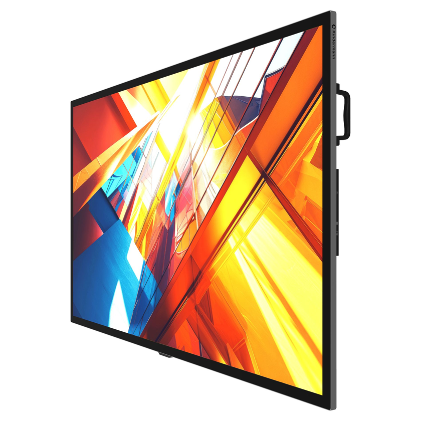 Kindermann TD-4086 - 86 Zoll - 600 cd/m² - 4K - Ultra-HD - 3840x2160 Pixel - 10 Punkt PCAP - Touchdisplay - Face Up geeignet