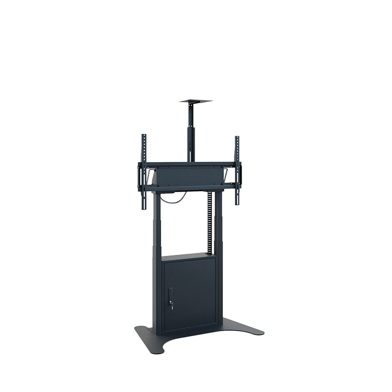 Hagor HP Twin Lift FS-B - freestanding, electrically height-adjustable lift system - 55-86 inch - VESA 900x600mm - up to 120kg - Black