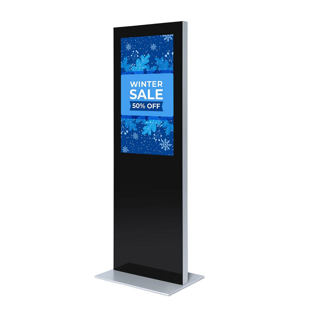 Digital Infostele Slim - 50 inch - Samsung QM50C inch signage display - 500cd/m² - UHD - without touch - Stele