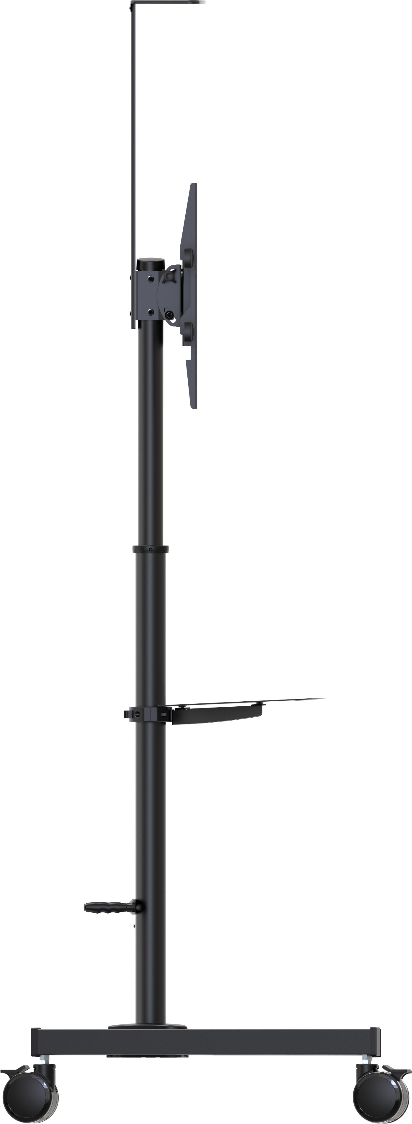Vision VFM-F20 - height adjustable trolley - 31-70 inch - VESA 600x400mm - up to 45kg - Black