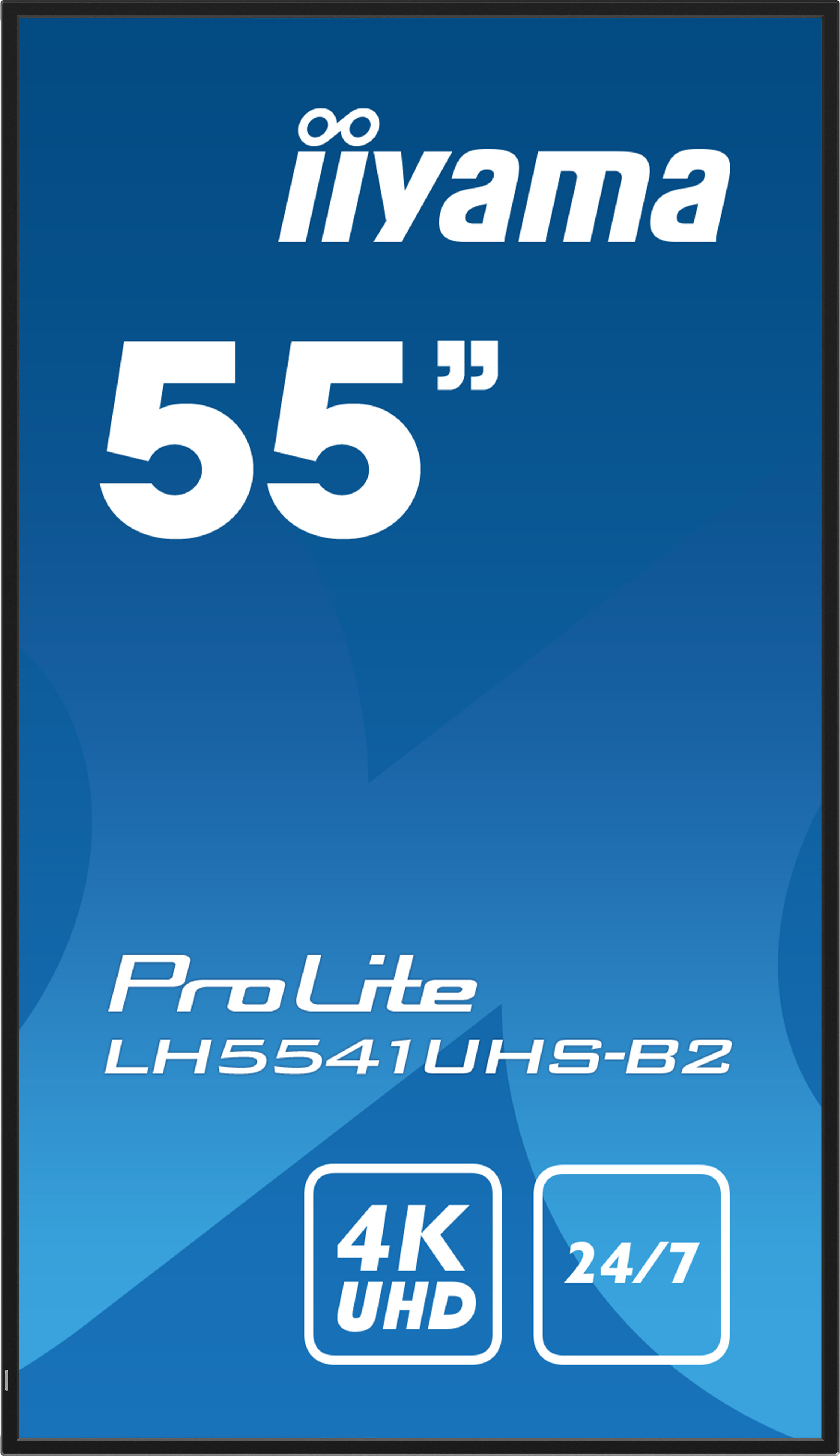 iiyama ProLite LH5541UHS-B2 - 55 inch - 500 cd/m² - 4K - Ultra-HD - 3840x2160 pixels - 24/7 - Display