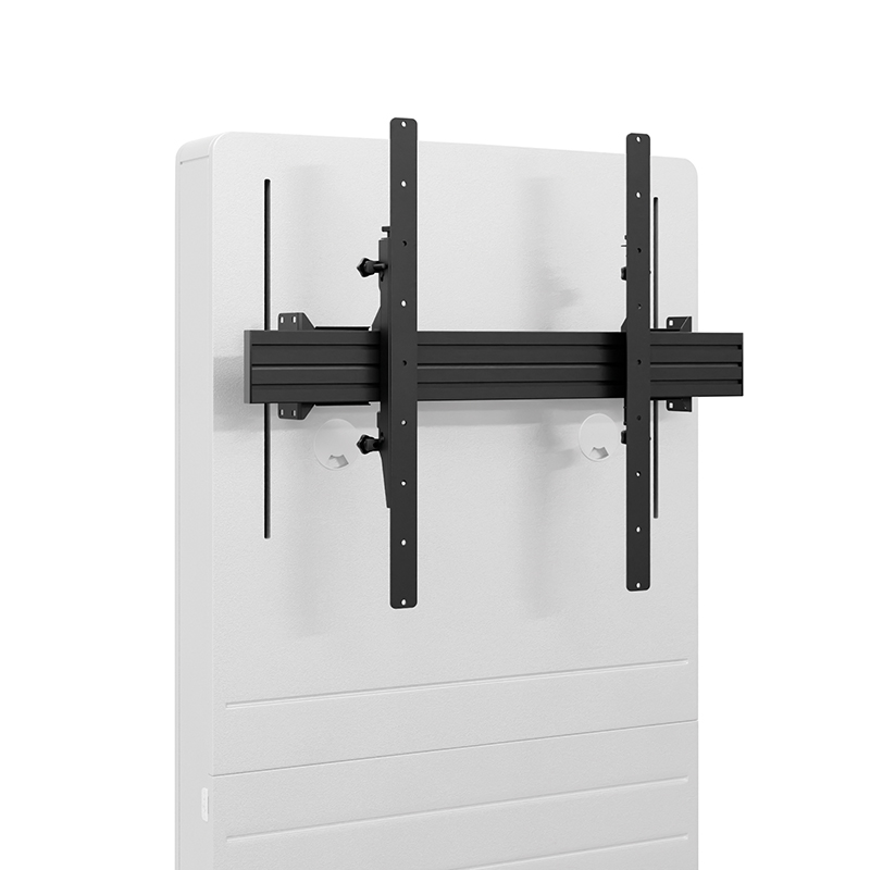 Hagor CON-Line Big FS Lift 75 - 98 - elektrisch-höhenverstellbarer Standfuß - 75-98 Zoll - VESA 800x600mm - bis 150kg - Medienstele - Weiß