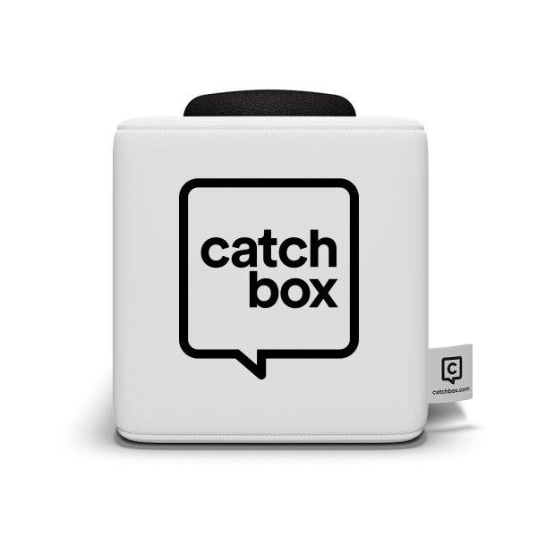 Catchbox Plus Wurfmikrofon - Weiß - 1 Mikrofon - alte Version