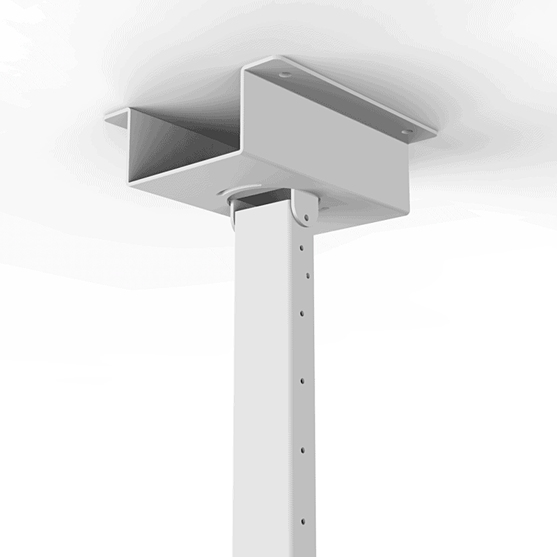 HI-ND Deckenhalterung - mit CC6500-0201-01 Gehäuse - 65 Zoll - Landscape + CM6500-0101-01P Halterung 65-110 cm - Weiß