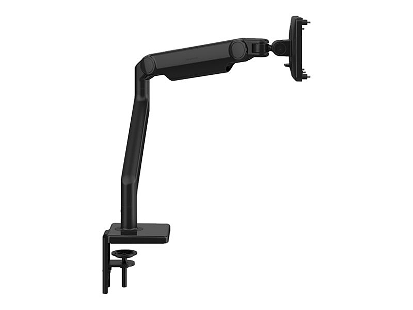 Humanscale M21CMBBTB - M2.1 monitor arm mounting kit - with standard desk clamp - for 1 display - black